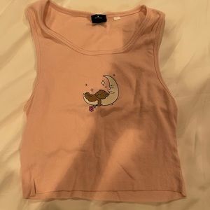 Pacsun Baby Pink Cropped Tank